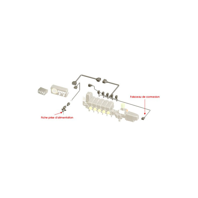 Faisceau de connexion pour boitier de commande