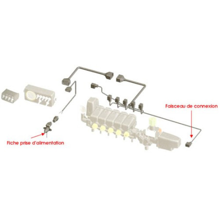 Faisceau de connexion pour boitier de commande Faisceau de connexion pour boitier de commande
