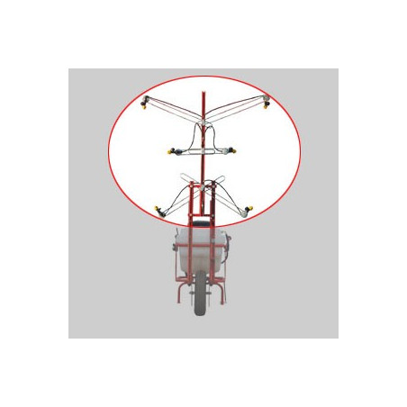 Rampe complète acrobate hors sol Rampe complète acrobate hors sol