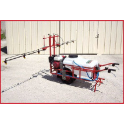 Pulvérisateur autotracté 75 litres avec rampe carbone horizontale
