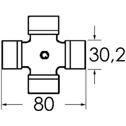 Croisillon 30,2x80